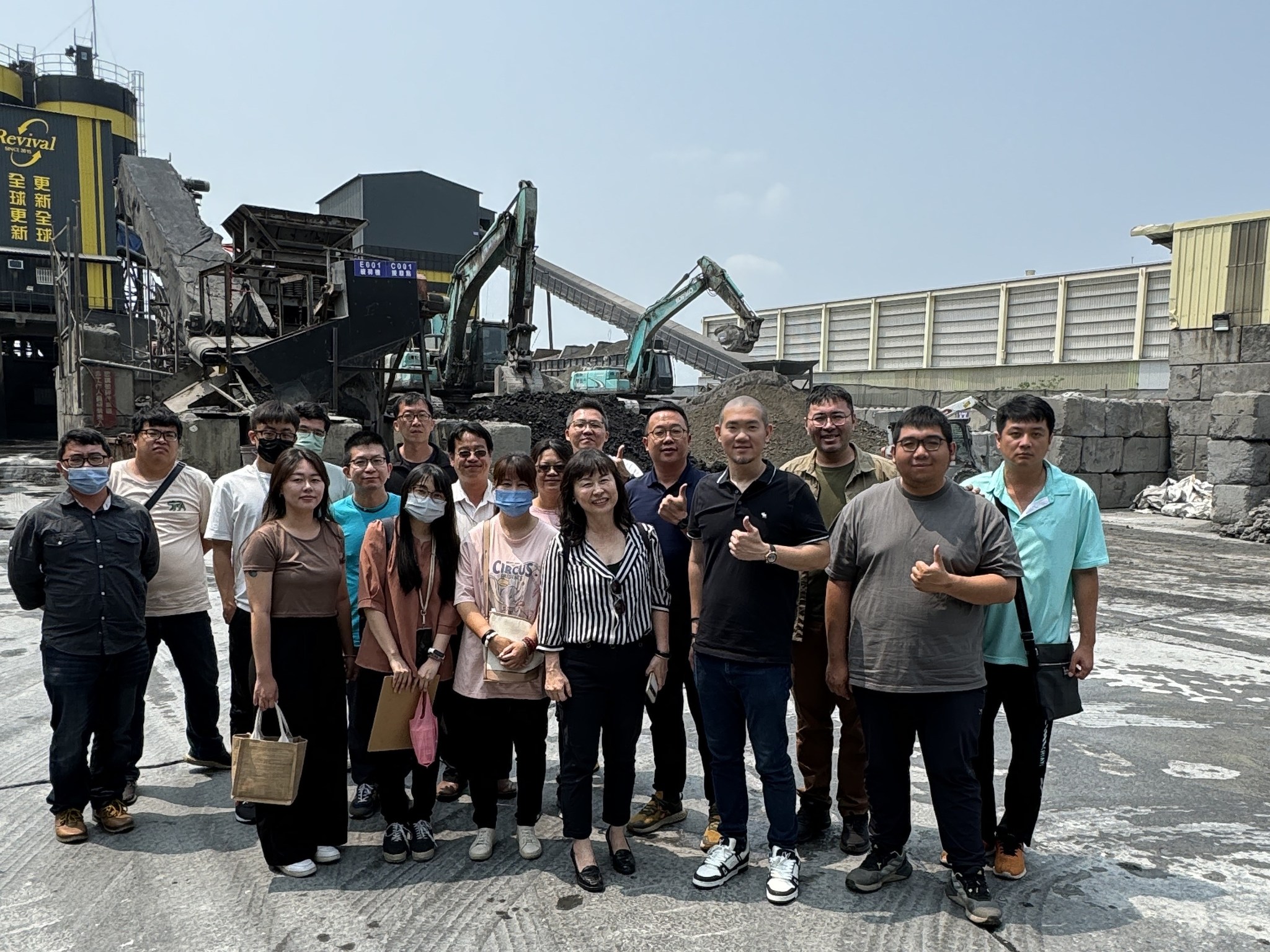 We appreciate the visit from the Waste Management Section of the Chiayi County Environmental Protection Bureau.